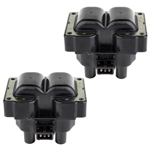 SCITOO 2Pcs Ignition Coil UF306 for Land for Rover for Range for Rover 4.6L 1999-2002 for Land for Rover Discovery 4.6L 2003-2004 for Land for Rover Discovery 4.0L 1999-2002 ‎60558152 60586072 -  800097-5336-1616039461