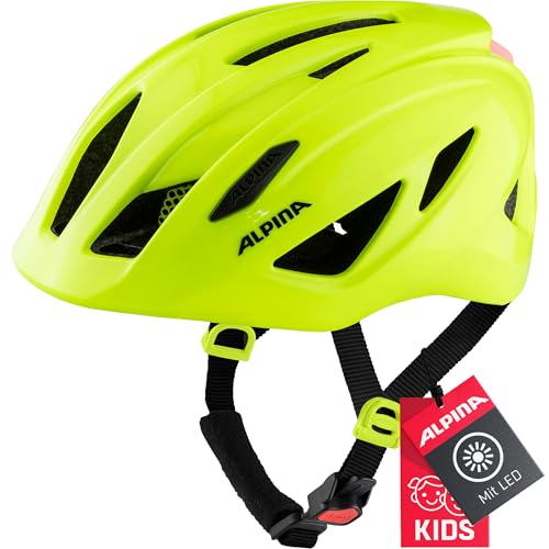 Casco Alpina Pico Flash ideal para rutas escolares seguras en bici y patinete