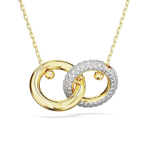 SWAROVSKI Dextera Pendant Necklace with Interlocking Loop and Clear Crystals4