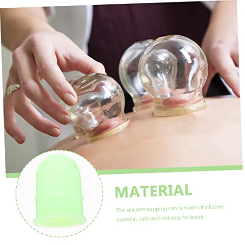 Cupping Therapy Tool Silicone Cupping Cup Negative Pressure Tank for Full Body Massage Vacuum Suction miniatura 5