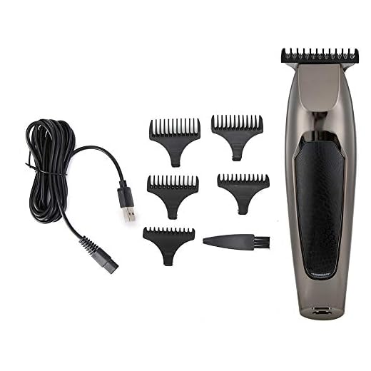 Máquina de Cortar Cabelo USB de Autoatendimento Masculina, Máquina de Cortar Cabelo USB Profissional Portátil Aparador de Barba Aparador de Barba Ferramenta de Barbear