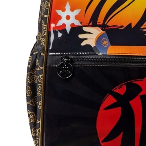 Mochila Escolar Garoto Ninja Manga, Resistente, Espaçosa, para Meninos