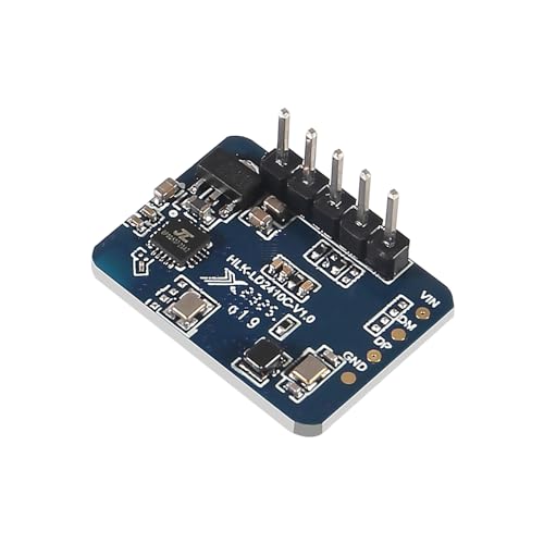 Módulo de sensor de radar LD2410C de presencia humana de 24 GHz con puerto serial 7