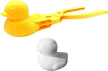 NO.473❤雪だるま遊びたい～❤アヒル型❤蓄光❤レジンヘアゴム  ブローチ NO.473❤雪だるま遊びたい～❤アヒル型❤蓄光❤レジンヘアゴム