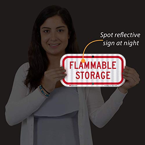 Panneau Inflammable Storage 3M réfléchissant haute intensité durable - 2