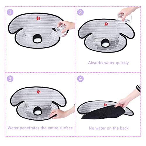Image of JOOLIO B&S Waterproof Piddle Pad, Potty Training Car Seat Protector Cover
