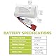 ZYGY 2PCS 11.1V 2000mAh T Plug Lithium Batterie für 210E 200E R608 2104 Brushless High Speed ​​Wasserkühlung RC Schnellboot Elektro RC Boot Modell Tumbler Spielzeugboot