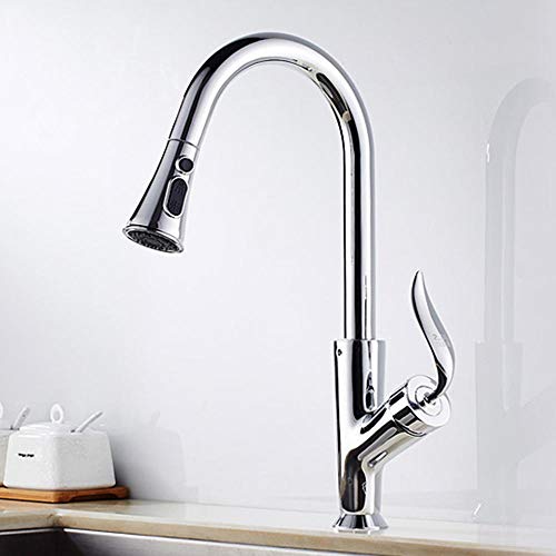 Mitigeur cuisine douchette en laiton massif pour un design durable