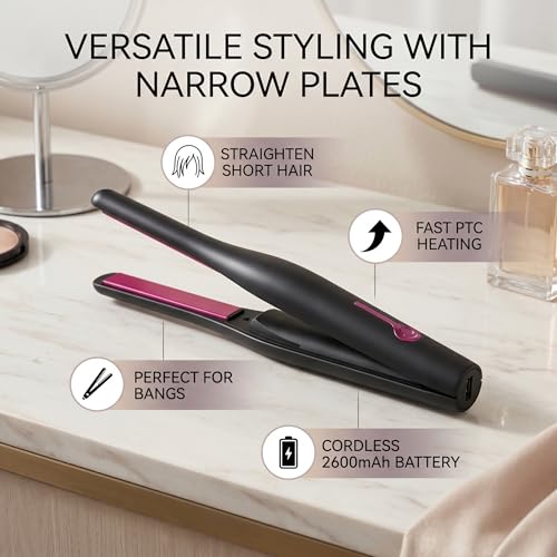 Plancha de Pelo Inalámbrica LICAEVEY para Cabello Corto miniatura 3