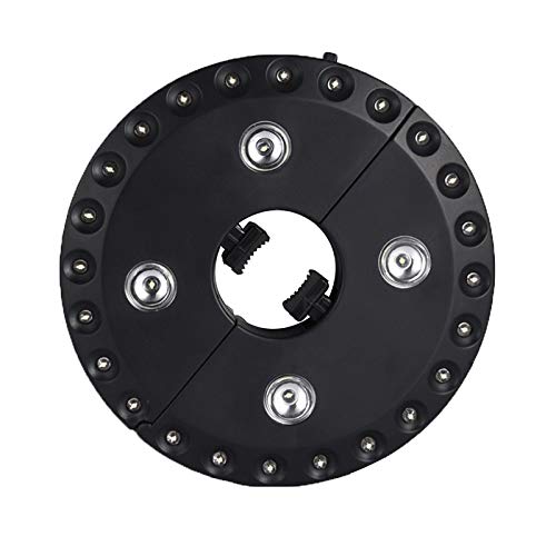 Iycorish 28 Led 200 Lumens Outdoor Cordless Patio Umbrella Pole Light Garden Portable Camping Tent Lamp Emergency Light With Hooks