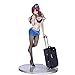 WAVECO Sexy Temptation Hôtesse De L'air Hôtesse Bleue Yoko Poupée Beauté Fille Main, Statue Poupée Modèle Bureau Décoration PVC Collection Décoration Artisanat Cadeau Hauteur Environ 26cm