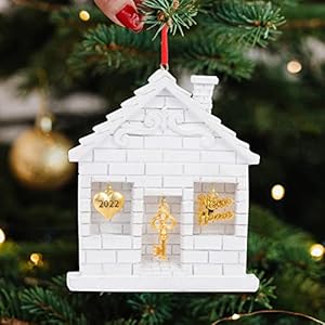 New Home 2022 Housewarming Gift, Christmas Ornament New Home Gifts House Warming Presents Keepsake for New Home Owner…