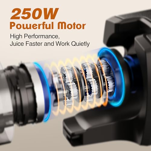 Image of Fretta Juicer Machine, 5.3'' Wide Feed Chute Juicer Machines