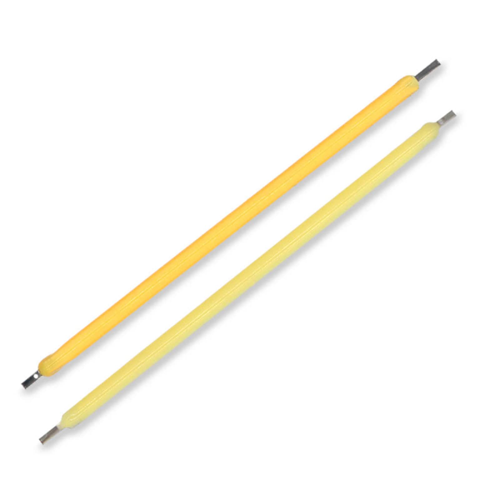 LED Filament Bulb Lamp Cold Warm White Flexible Filament LED Diode for Holiday Decoration DIY Lamp Beads 68MM DC3V 100mA,Warm White 2700K,DC3V 100mA 20pcs