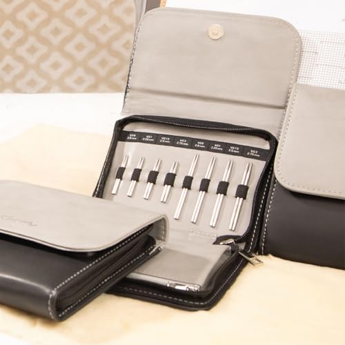 KnitPro Stelo Petite Mini Interchangeable Needle Set 2\" (5cm) & 3\" (7.5cm) | 4 US Sizes (0 to 2) - Thumbnail 6
