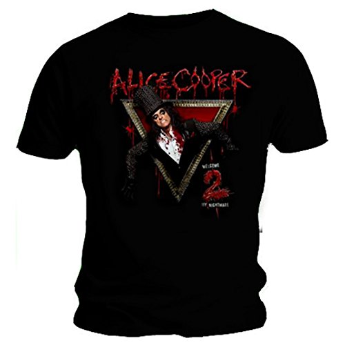 Official T Shirt ALICE COOPER Welcome To My NIGHTMARE M
