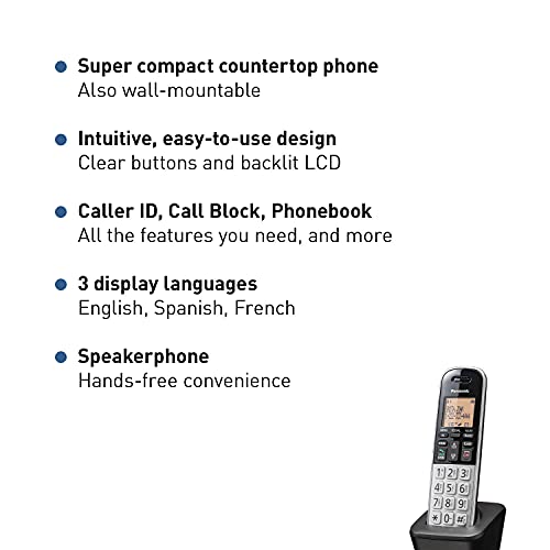 Panasonic KX-TGB810S Compact Cordless Phone thumb #1