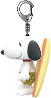 牛久保工芸社 スヌーピー スポーツシリーズ コスチューム キーチェーン サーフィン 約高さ60X横33X顔長さ42mm SN-254