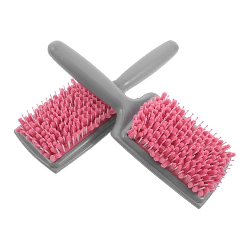 Brosse éponge absorbante rose OSALADI pour démêler les cheveux
