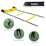 Agility Ladder Speed Training Equipment/Speed Ladders for Football, Soccer & Other Sports - 20 Feet Length 12 Adjustable Rungs - Image 2