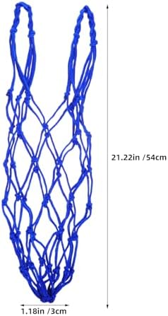 HINTRMENT Hay Feeder Bags Nylon Large Capacity with Mesh Structure 3pcs for Goats and Small Animals for Ranch — view 8