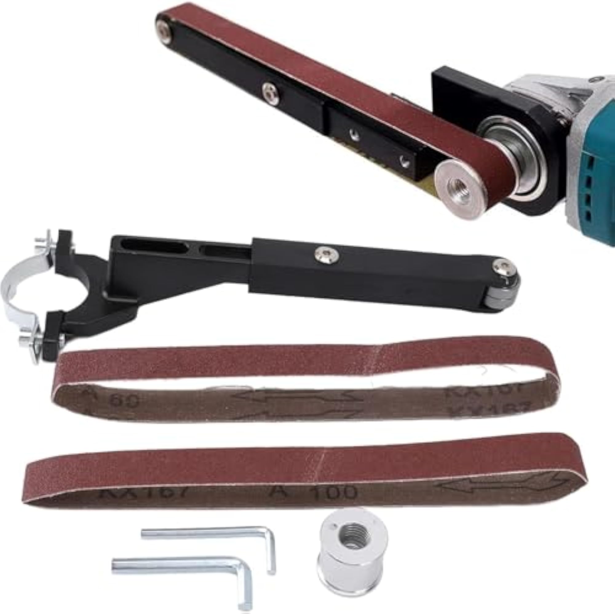 Belt Sander Bracket Attachment for Angle Grinder