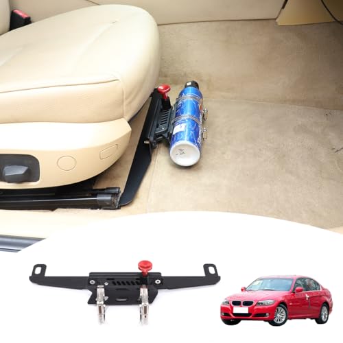 Support extincteur voiture en alu pour sorties sur piste et trajets en BMW E90