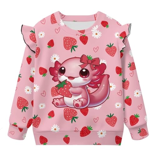 Toddler Long Sleeve Shirts for Girls Cute Baby Girl Clothes Sweatshirts2