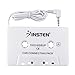 Insten Car Cassette Tape Deck Adapter Compatible with 3.5mm Jack Audio MP3/CD Player Compatible with Galaxy S10/S10 Plus/S10e