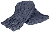 Seeberger Damen Schal, 12630-0/62, Gr. one size, Blau (jeans 62)