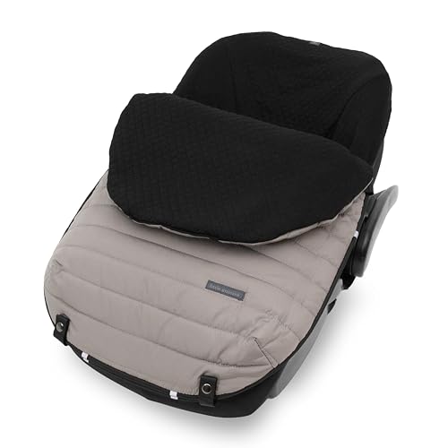 Image of Little Unicorn Infant Car Seat Footmuff - Weather-Resistant Baby Bunting Bag with Magnetic Closure, Non-Slip Backing & Open Harness Design - Universal Fit Winter Cover for Baby Car Seat & Stroller