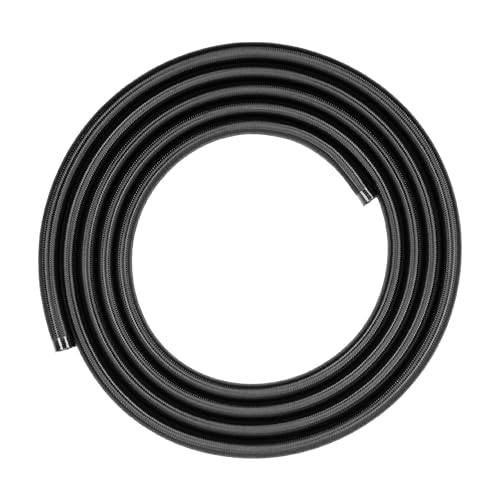 CORSAIR Hydro X Series XT Softline Tuyau en Maille - Coupe Aisée - Caoutchouc EPDM Robuste - Noir