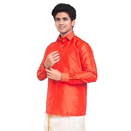 Image of THANGAMAGAN Men's Regular Fit Shirt