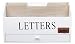 Produktbild Schreibtisch Organizer Holz weiss A4 Schreibtisch Ablage Schublade Kinderzimmer Briefablage Postablage Dokumente Briefständer Box Magazin