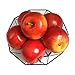 J-Rijzen 6pcs Artificial Apples Fake Apples Artificial Fruits Vivid Apples for Home Fruit Shop Supermarket Desk Office Restaurant Decorations Or Props (Red)