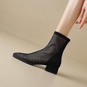 靴 YELLO NOTA MESH SHORT BOOTS (S) YELLO / SHOOTER MESH BOOTS