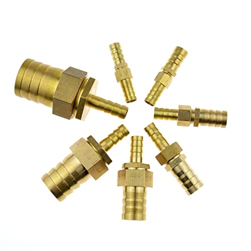 Conector de acoplador de gas de 10 mm a unión reductora de 12 mm OD 6