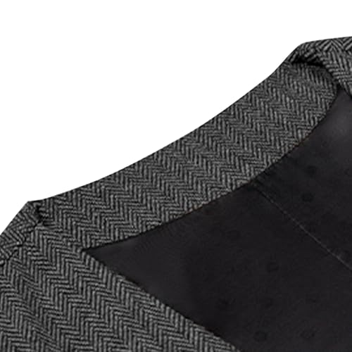 Men's Dress Vest Suit Formal Business Slim Fit V-Neck Sleeveless Waistcoat for Wedding Prom Dinner Party Suit Tuxedo2
