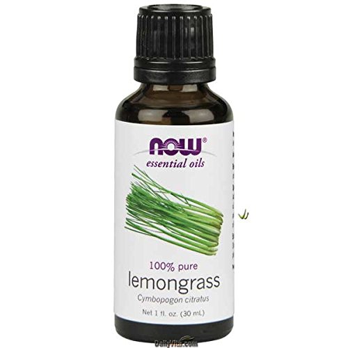 Now Foods Lemongrass Oil 1 Ounce (Pack of 3)