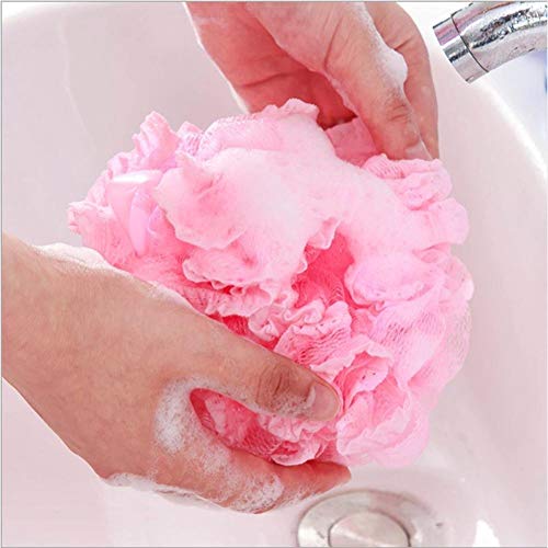 Rede de espuma de espuma de banho bola de banho bola de banho bola de banho espuma de banho com esco