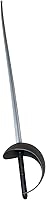 NickyBigsNovelties 25-Inch Deluxe Plastic Fencing Foil Sword - Musketeer Cosplay Prop for Renaissance Fairs & Halloween Costumes