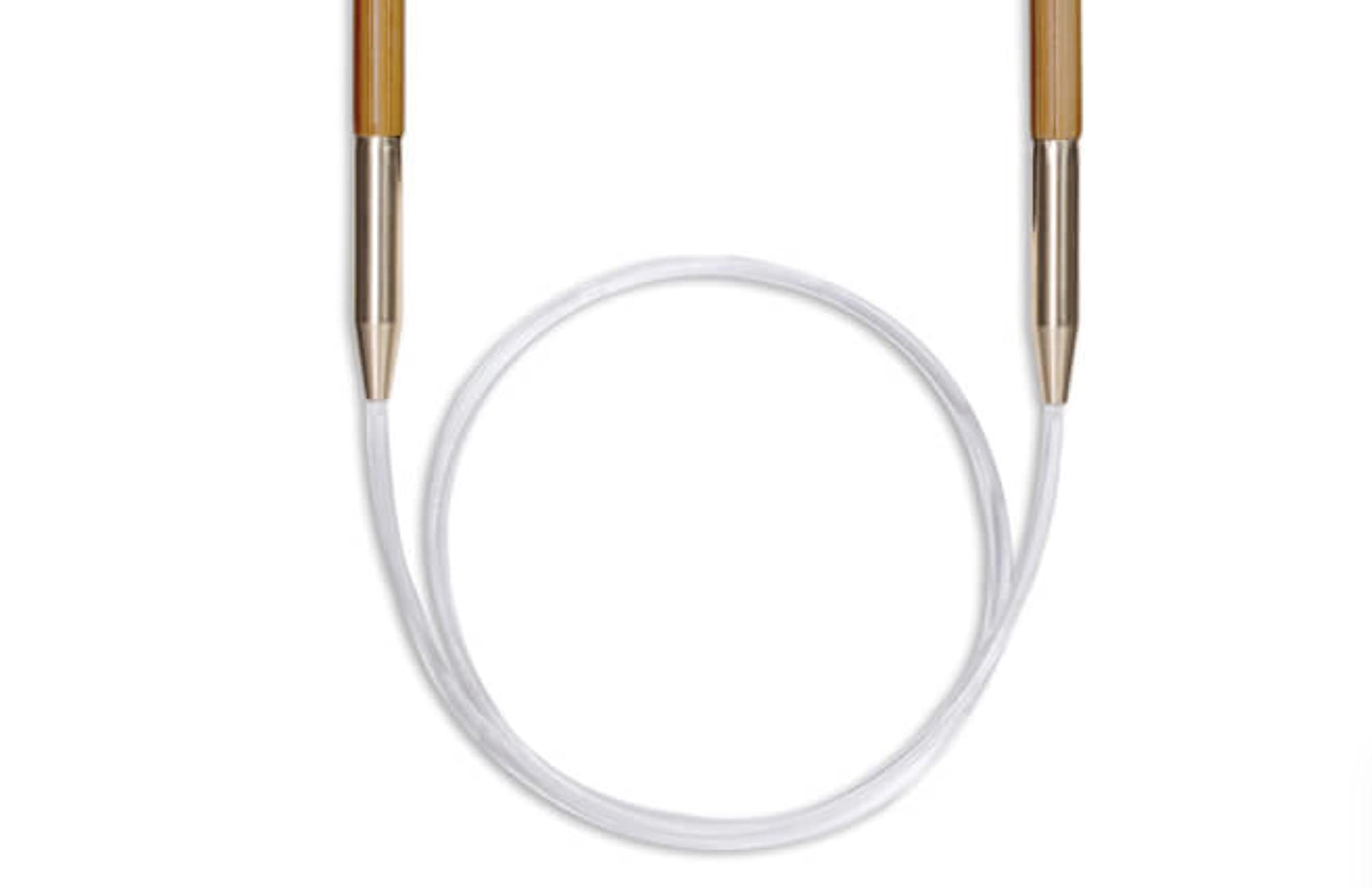 Seeknit KA06315 Bamboo Circular Knitting Needles Beige 100cm x 6mm, 100 cm x 6.00 mm - Image 2
