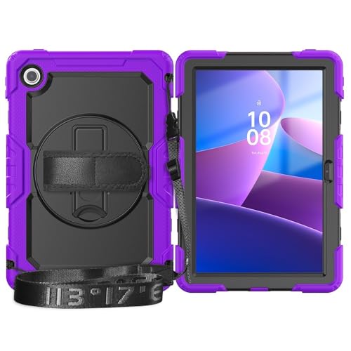 Coque antichoc Lenovo Tab 10,1 TB-311XU avec protège-écran et béquille rotative 360