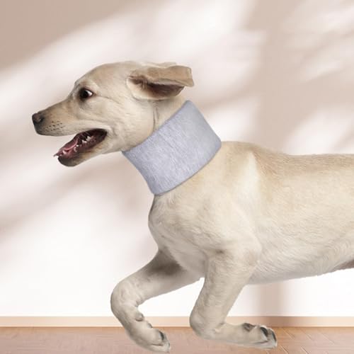 Collier anti-léchage pour les chiens avec protection cou anti-morsure