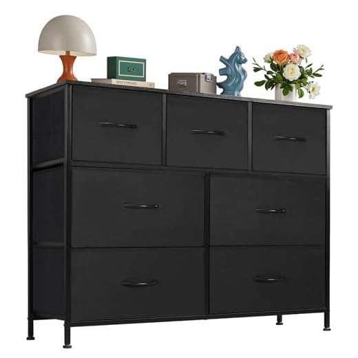 7-Drawer Wide Fabric Closet Organizer