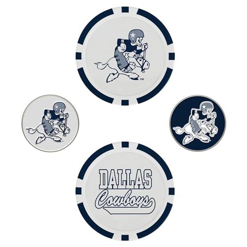Marqueurs de balle NFL New England Patriots accessoire de golf WinCraft Team Effort