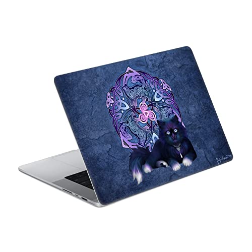 Autocollant vinyle MacBook Pro 16 A2485 avec motif celtique de créateur