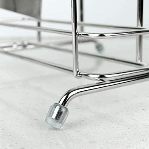 Soporte para cuchillos cocina estante multifuncional y organizador de encimera 5