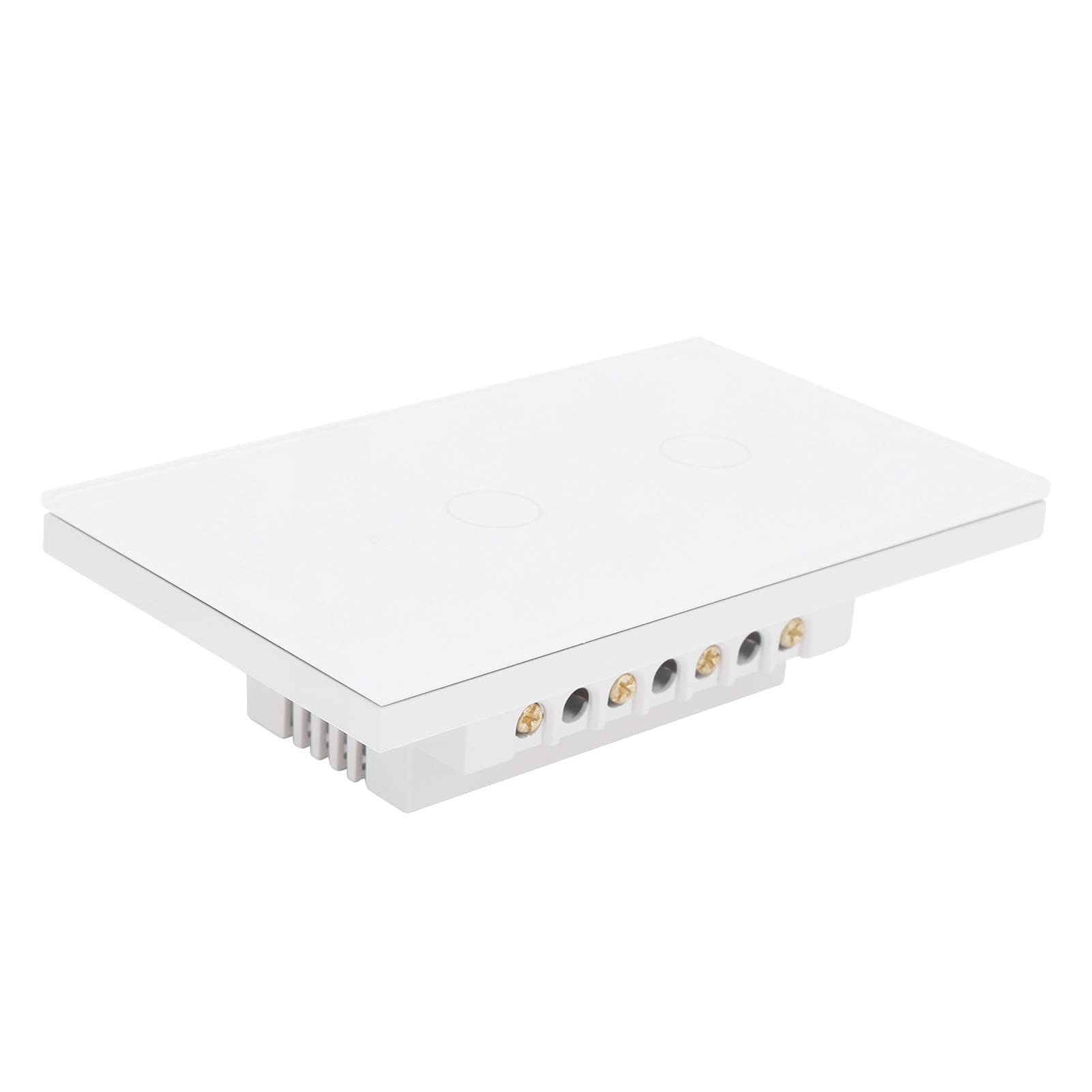 Interruptor Inteligente Dispositivo de Control Remoto Wifi Mini Interruptor Táctil para Automatización del Hogar ABS Blanco 120 X 76 X 35 Mm