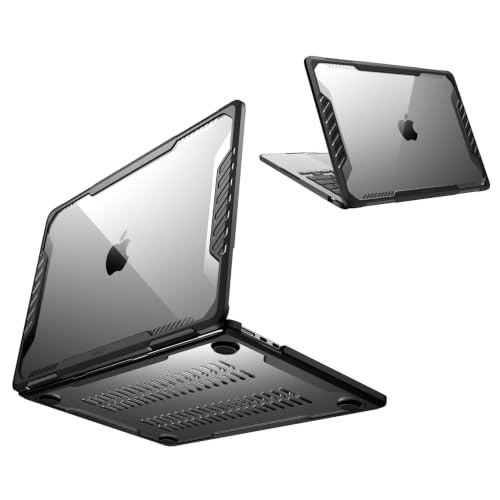 SUPCASE for MacBook Air 13 Inch Case 2026-2022 (Unicorn Beetle) M5/M4/M3/M2 A3449 A3240 A3113 A2681 Heavy Duty Rugged Shockproof Hard Shell Anti Scratch Protective Cover for MacBook Air 13.6 Black